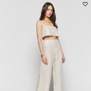 Reformation Cleo two piece set